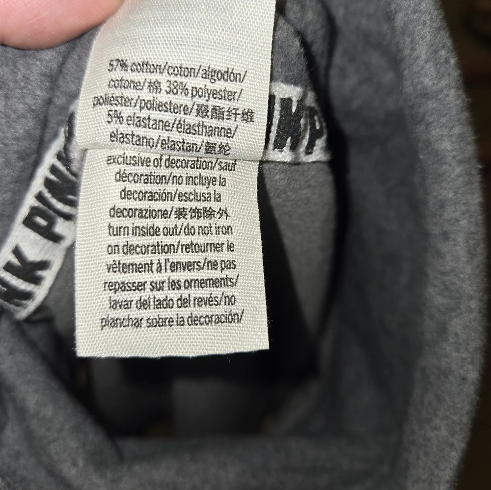 Sweatshirt by Pink, Sporty Athletic, Cowl Neck - Picture 3 of 5